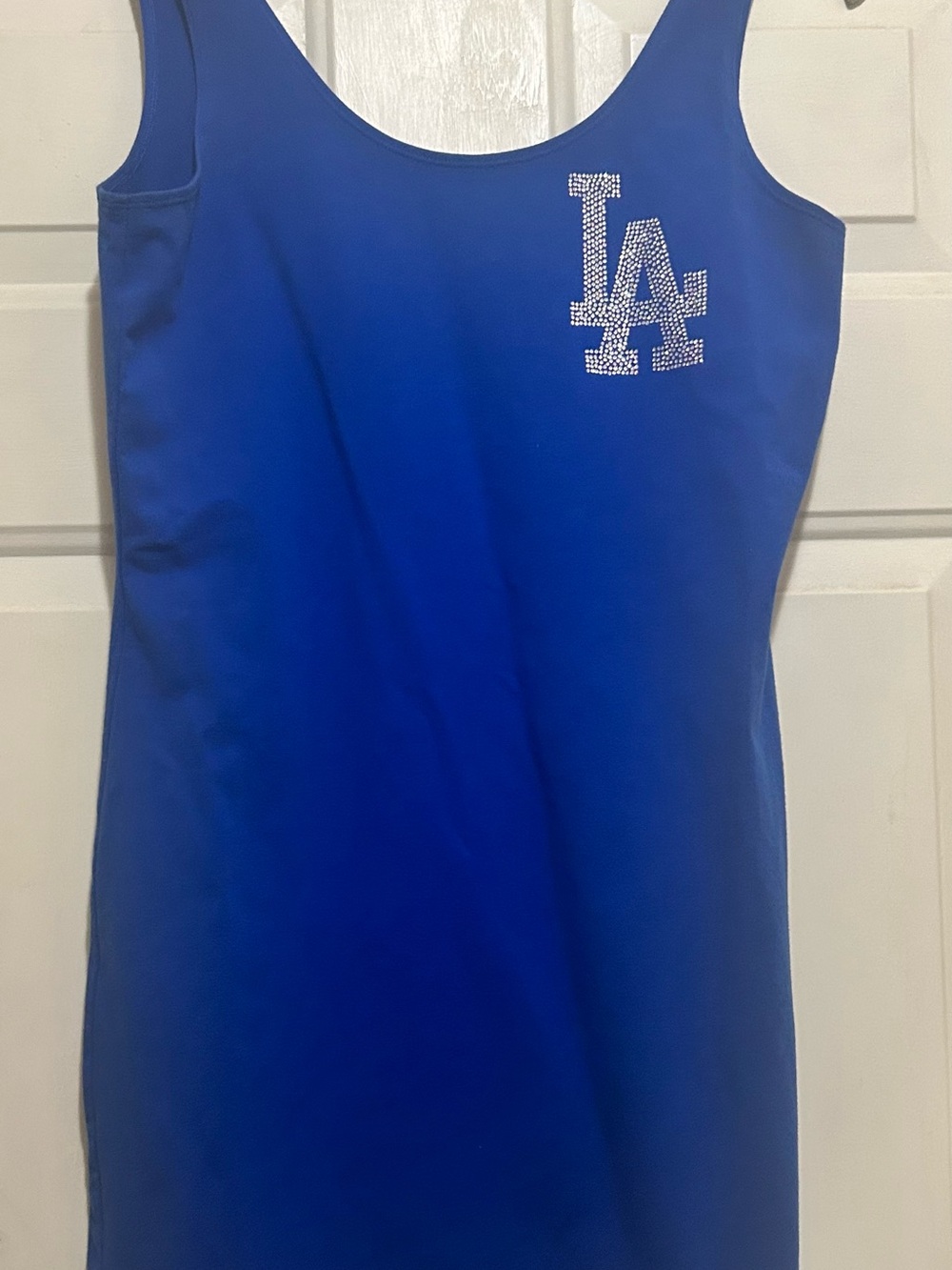PINK VS LA Dodgers Dress or long tunic rare HTF sold out